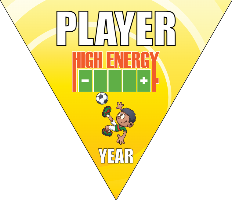 High Energy - Triangle Soccer Banners