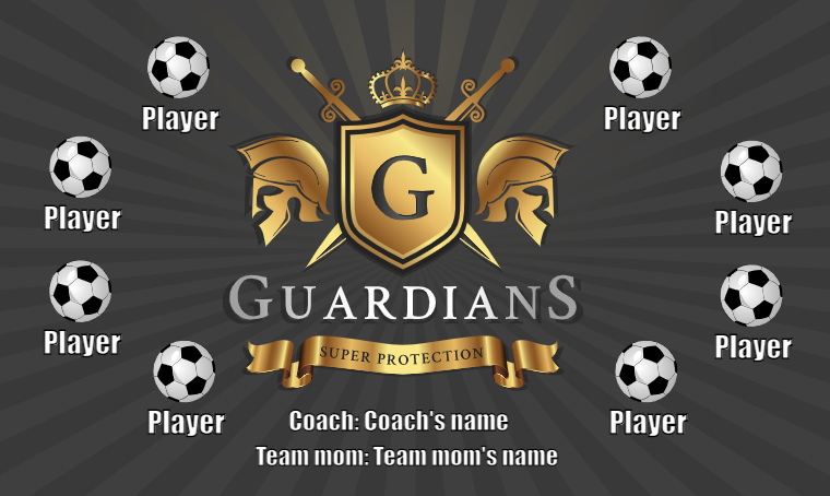 Guardians - Soccer Banner