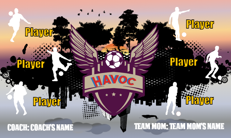 Havoc - Soccer Banner