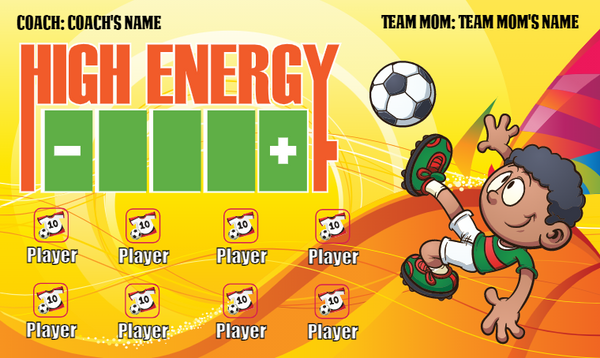 High Energy - Soccer Banner