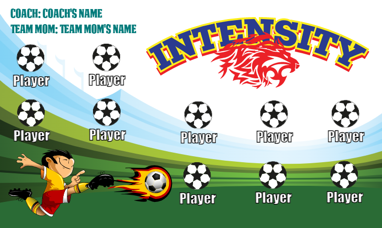 Intensity - Soccer Banner