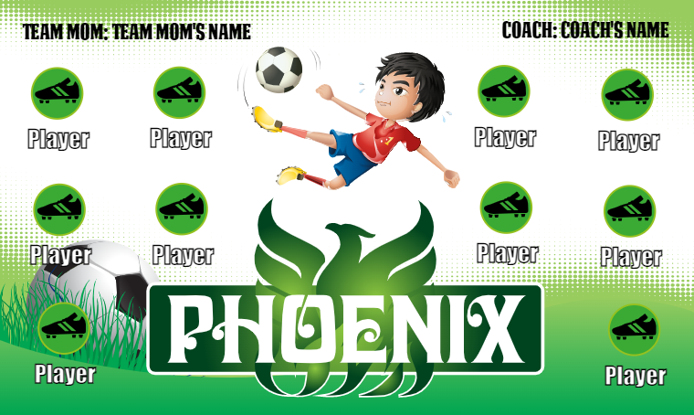 Phoenix 2 - Soccer Banne