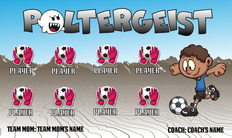 Poltergeist - Soccer Banner