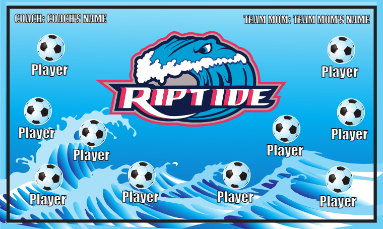 Riptide - Soccer Banner