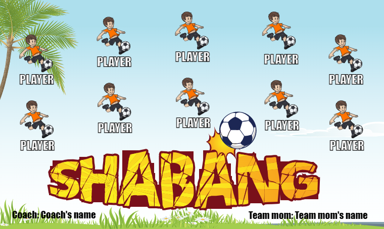 Shabang - Soccer Banner