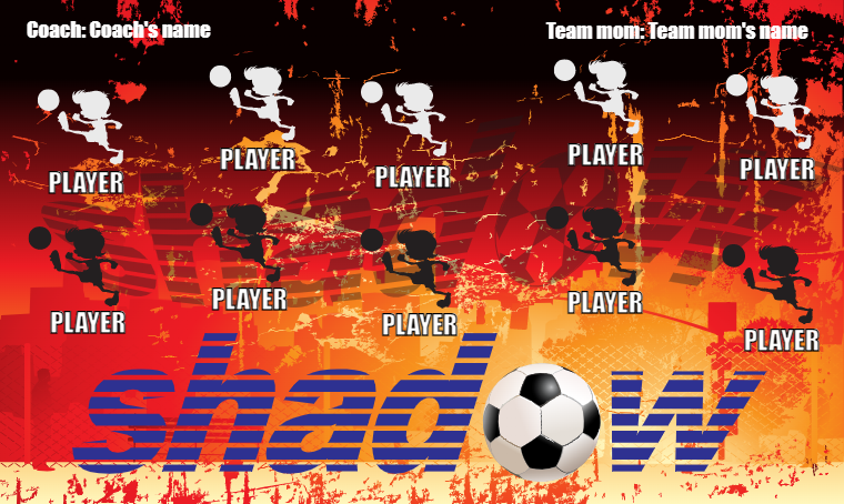 Shadow - Soccer Banner