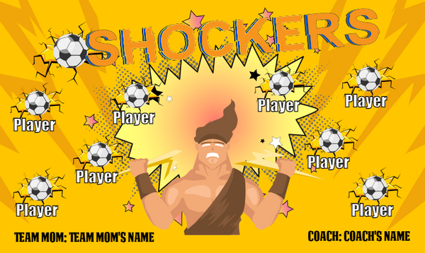 Shockers 2 - Soccer Banner