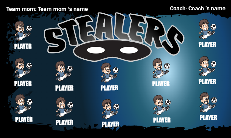 Stealers - Soccer Banner