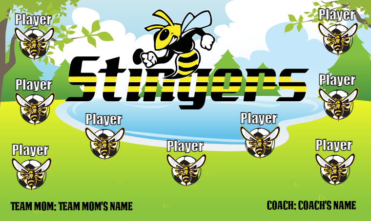 Stingers - Soccer Banner