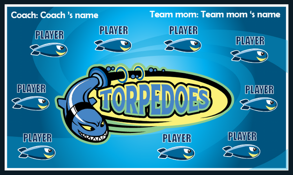 Torpedoes - Soccer Banner