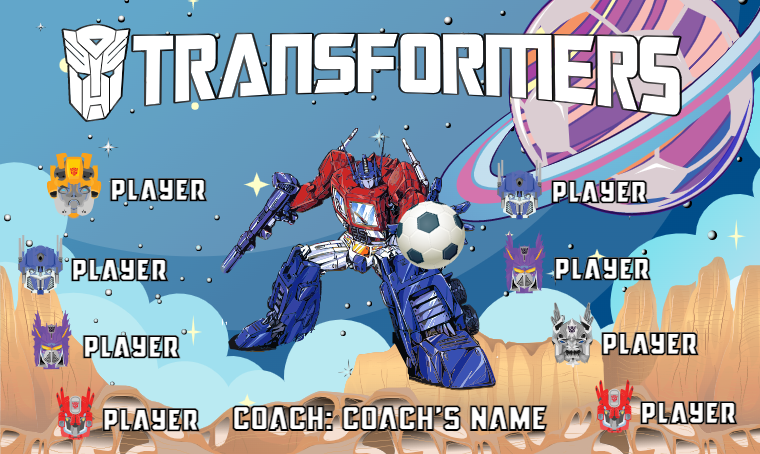 Transformers 2 - Soccer Banner