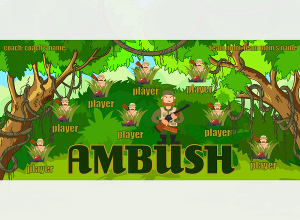 Ambush - Soccer - Pole Pocket Banner