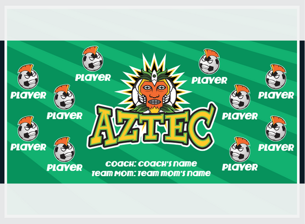 Aztec 2 - Soccer - Pole Pocket Banner