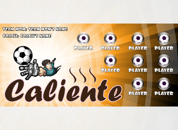 Caliente - Soccer - Pole Pocket Banner