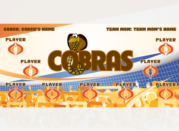 Cobras - Soccer - Pole Pocket Banner