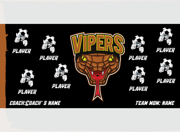 Vipers - Soccer - Pole Pocket Banner