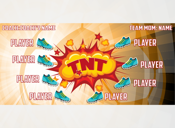TNT - Soccer - Pole Pocket Banner