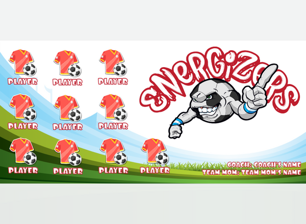 Energigers - Soccer - Pole Pocket Banner