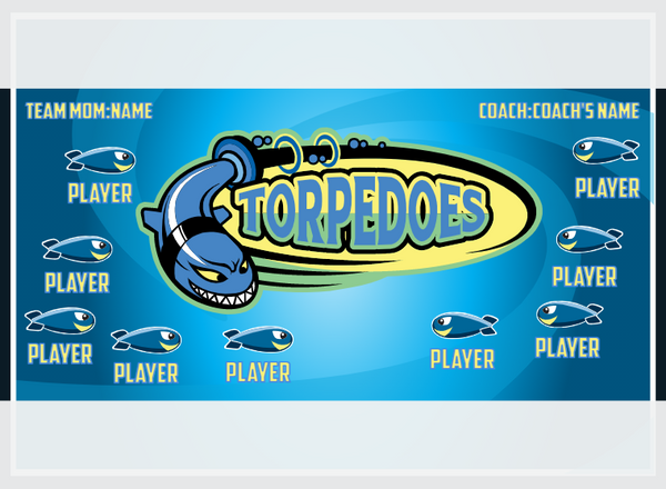 Torpedoes 2 - Soccer - Pole Pocket Banner