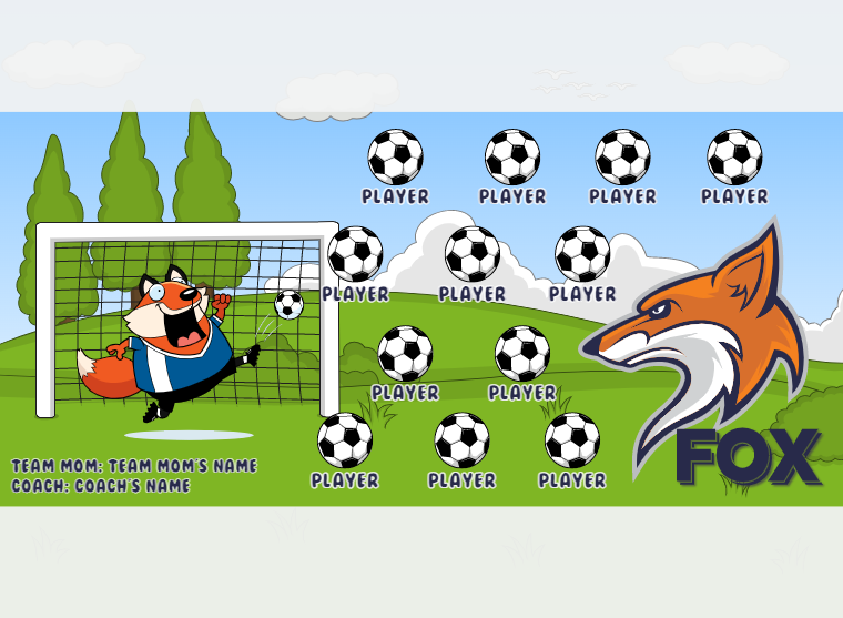FOX - Soccer - Pole Pocket Banner