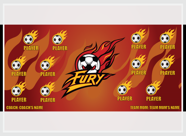 Fury 2 - Soccer - Pole Pocket Banner