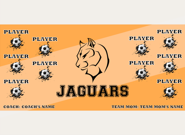 Jaguars - Soccer - Pole Pocket Banner