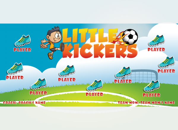 Littlekickers - Soccer - Pole Pocket Banner