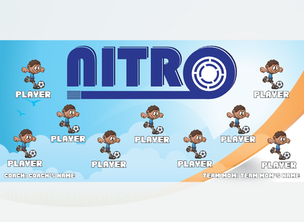 Nitro - Soccer - Pole Pocket Banner