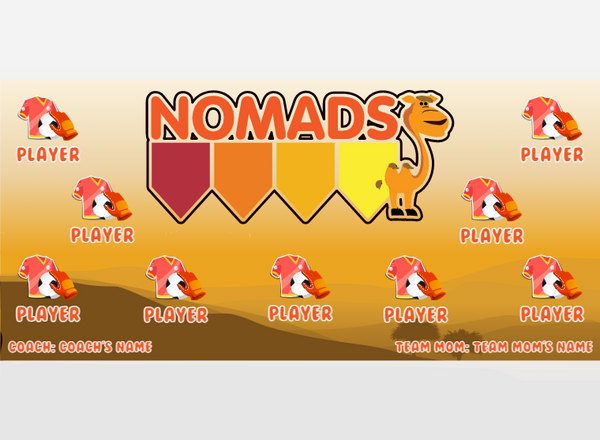 Nomads - Soccer - Pole Pocket Banner