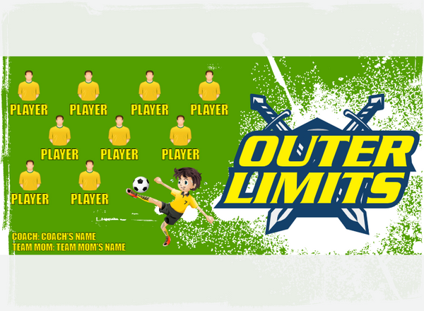 Outerlimit - Soccer - Pole Pocket Banner