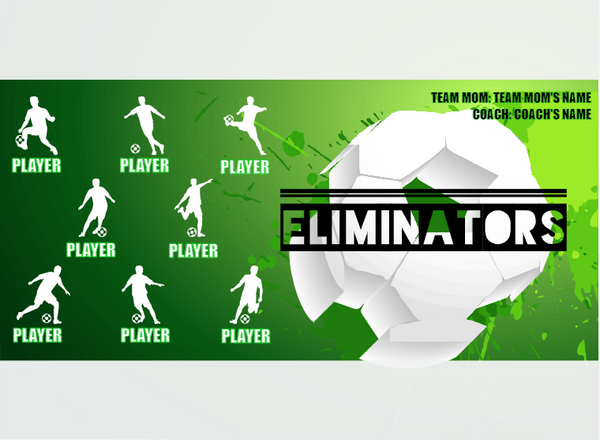 Eliminator - Soccer - Pole Pocket Banner