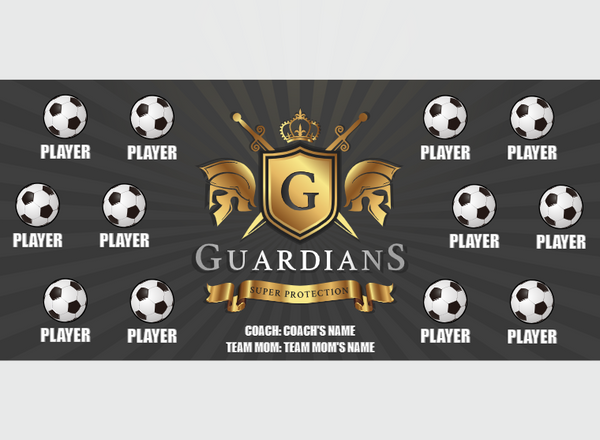 Guardians - Soccer - Pole Pocket Banner