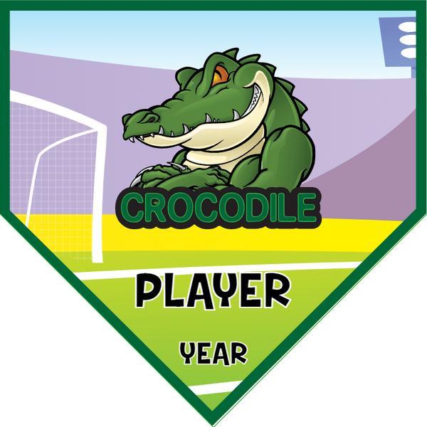 Crocodile - Homeplate Soccer Pennant