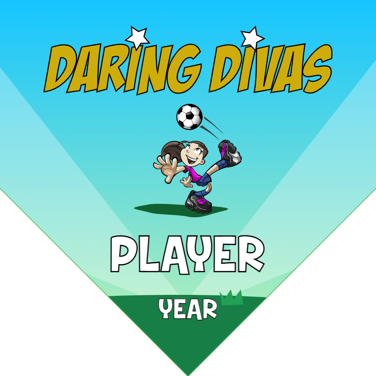 Daring Diavs - Homeplate Soccer Pennant