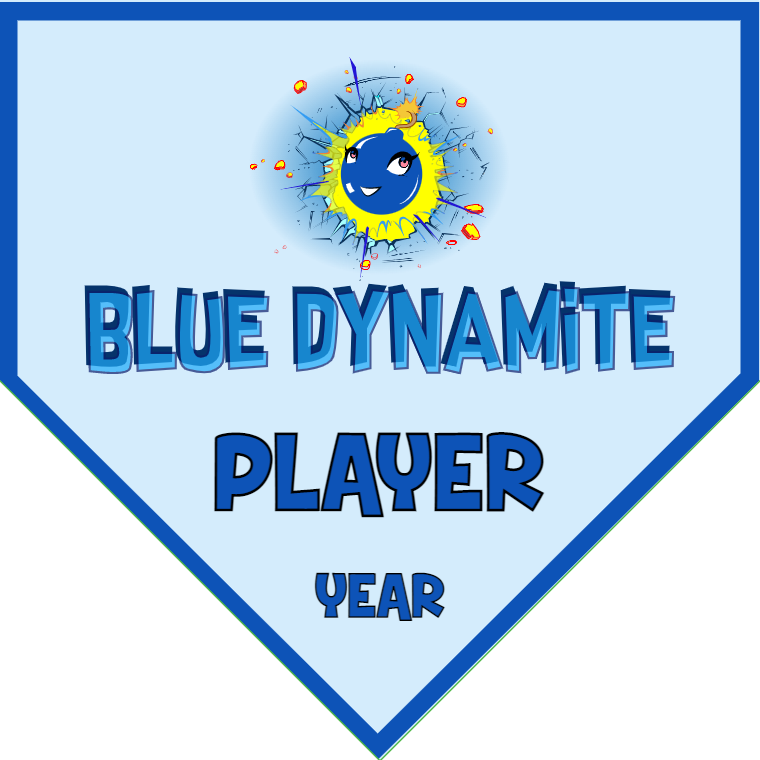 Blue Dynamite - Homeplate Soccer Pennant