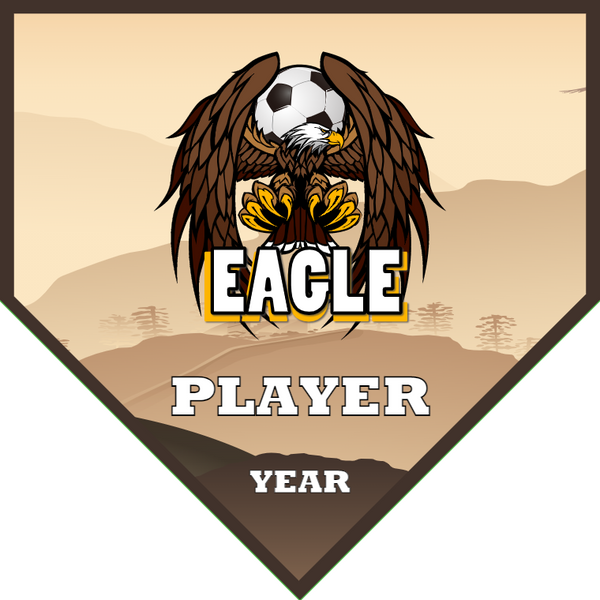 Eagle - Homeplate Soccer Pennant