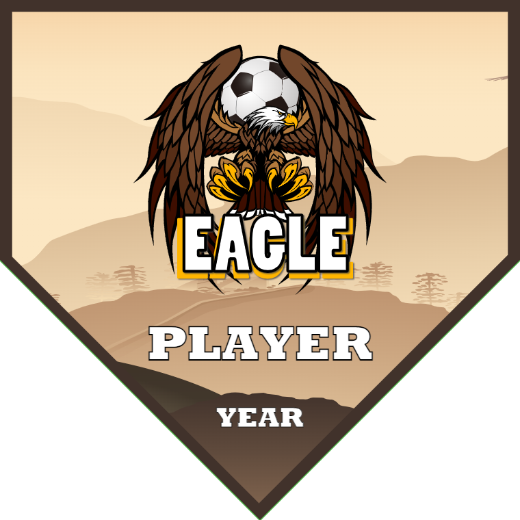 Eagle - Homeplate Soccer Pennant