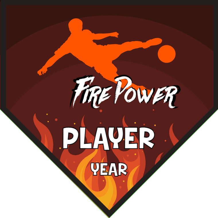 Fire Power - Homeplate Soccer Pennant