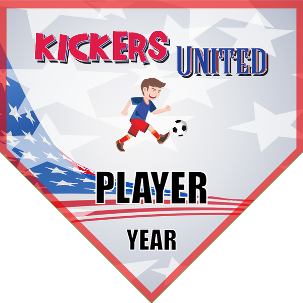 Kickers United - Homeplate Soccer Pennant