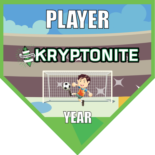Kryptonite - Homeplate Soccer Pennant