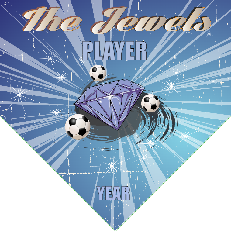 The Jewels - Homeplate Soccer Pennant