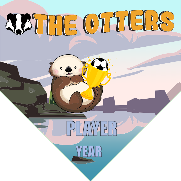 The Otters - Homeplate Soccer Pennant