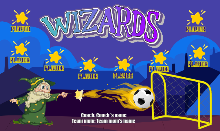 Wizards - Soccer Banner