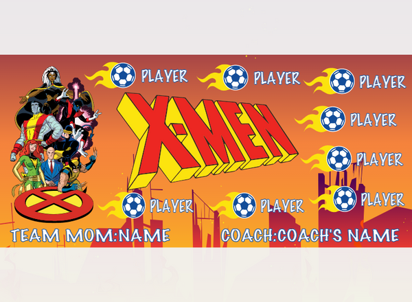 Xmen - Soccer - Pole Pocket Banner