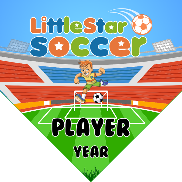 Little Star Soccer - Homeplate Soccer Pennant