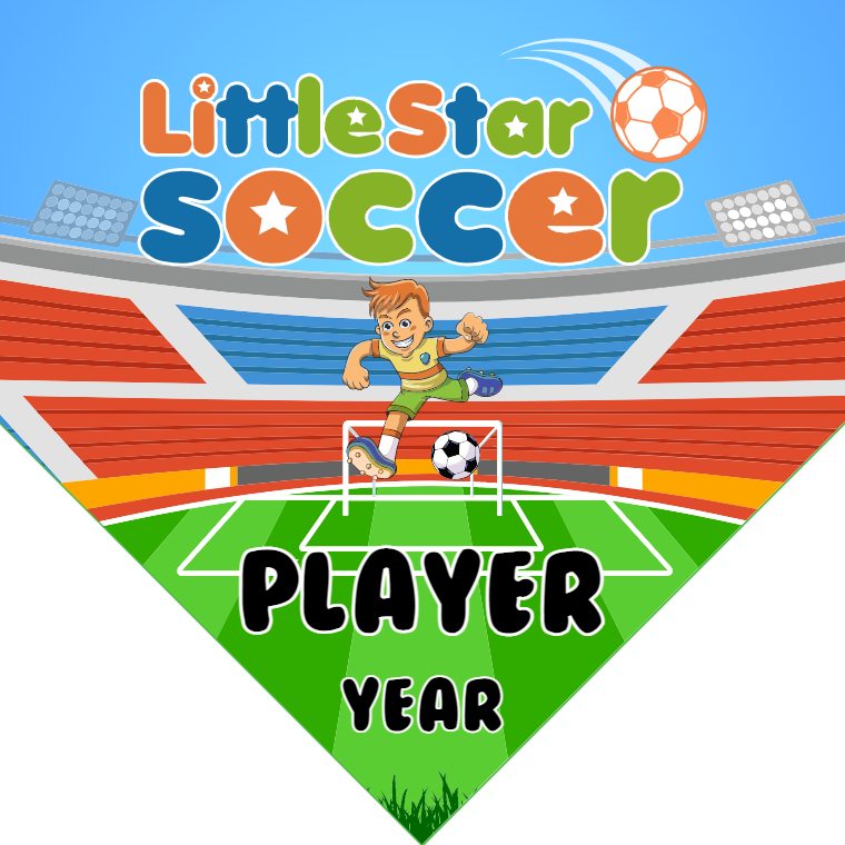 Little Star Soccer - Homeplate Soccer Pennant