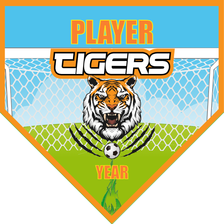 Tigers - Homeplate Soccer Pennant