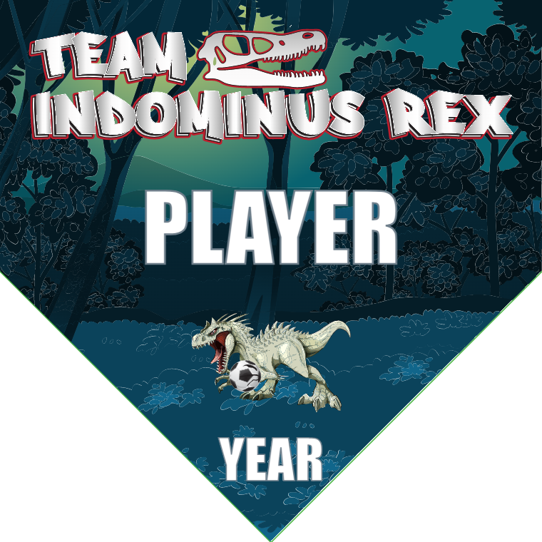 Team Indominus Rex - Homeplate Soccer Pennant