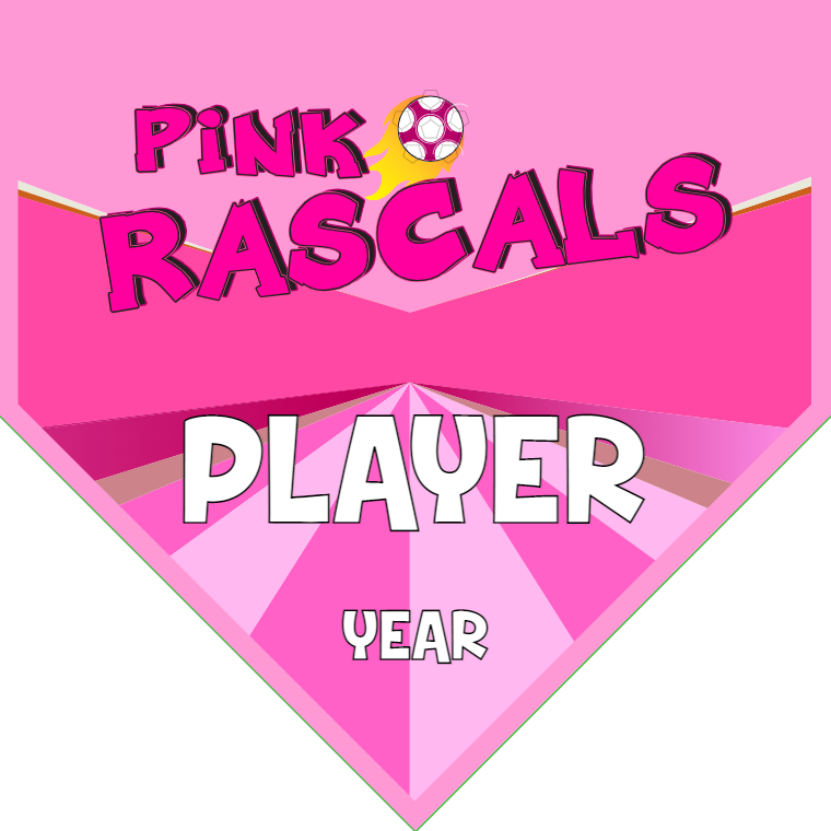 Pink Rascals - Homeplate Soccer Pennant