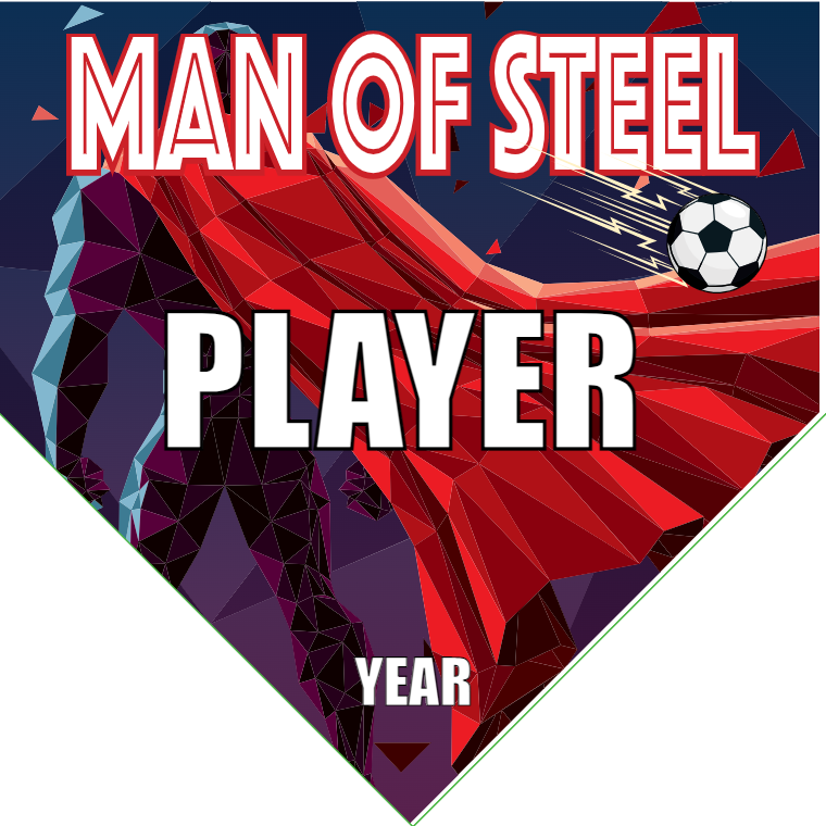 Man of Steel - Homeplate Soccer Pennant